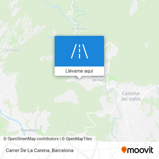 Mapa Carrer De La Carena