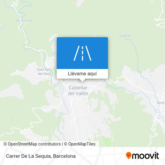 Mapa Carrer De La Sequia