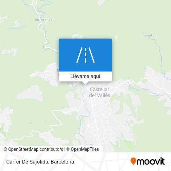 Mapa Carrer De Sajolida