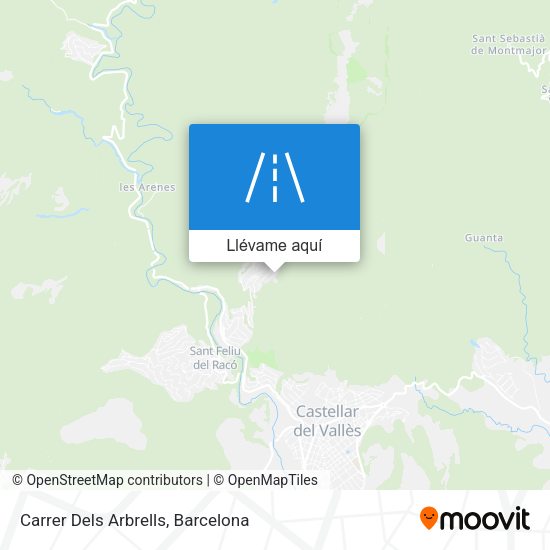 Mapa Carrer Dels Arbrells