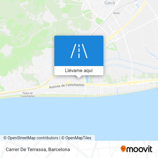Mapa Carrer De Terrassa