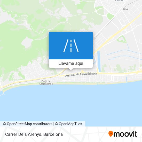 Mapa Carrer Dels Arenys