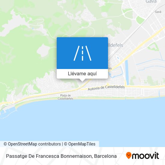 Mapa Passatge De Francesca Bonnemaison