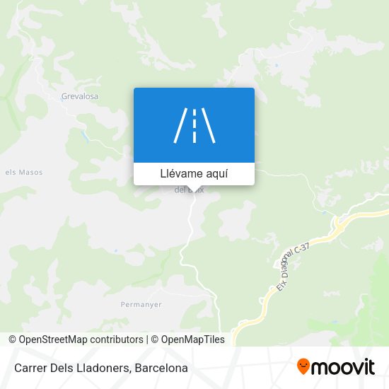 Mapa Carrer Dels Lladoners