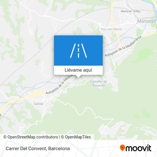 Mapa Carrer Del Convent
