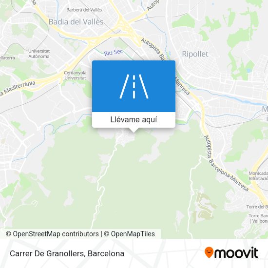 Mapa Carrer De Granollers