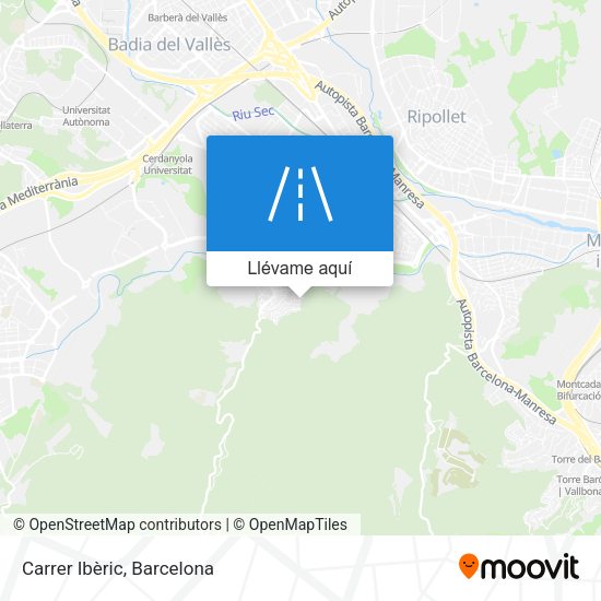 Mapa Carrer Ibèric