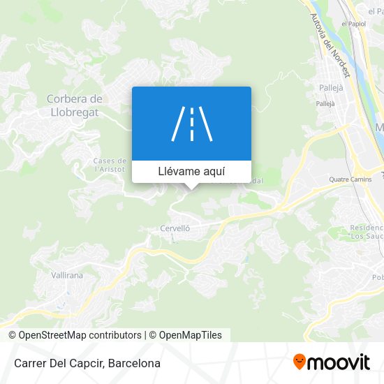 Mapa Carrer Del Capcir