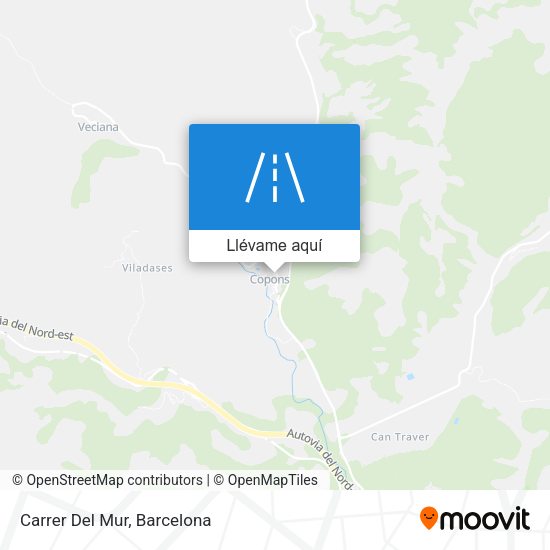 Mapa Carrer Del Mur