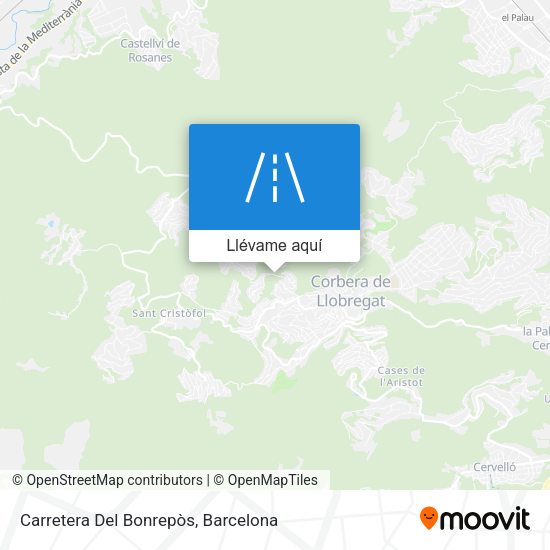 Mapa Carretera Del Bonrepòs