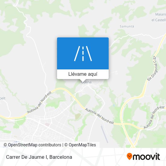 Mapa Carrer De Jaume I