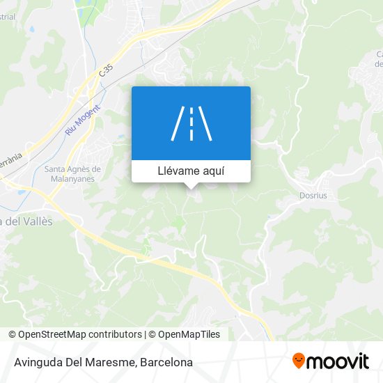 Mapa Avinguda Del Maresme