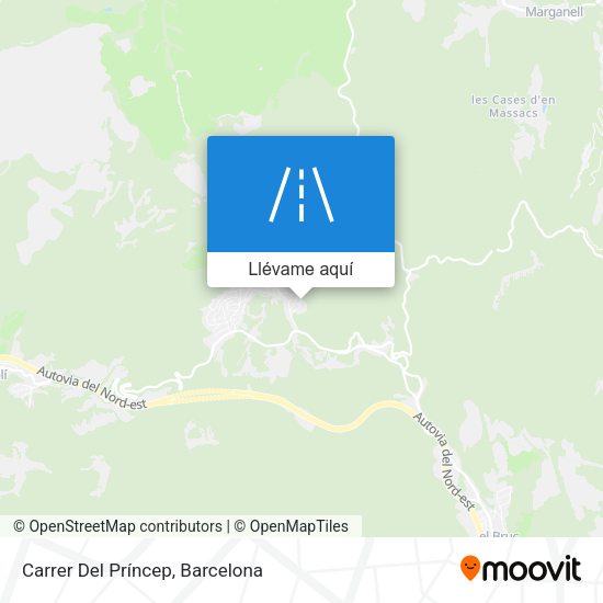 Mapa Carrer Del Príncep