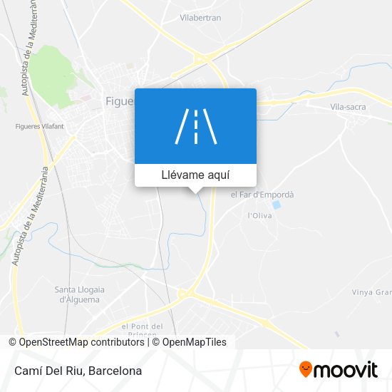 Mapa Camí Del Riu