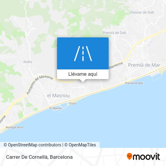 Mapa Carrer De Cornellà