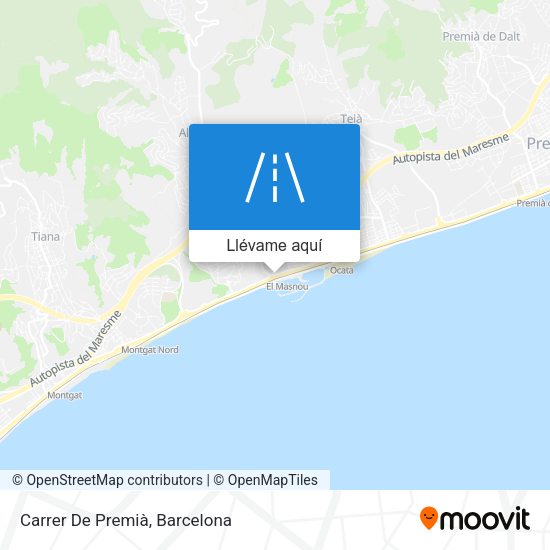 Mapa Carrer De Premià