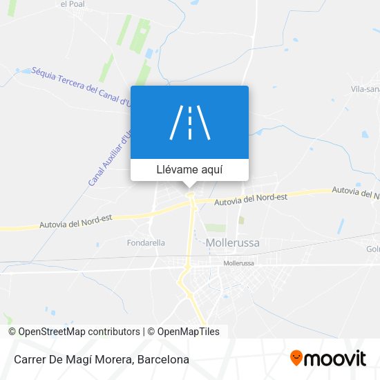 Mapa Carrer De Magí Morera
