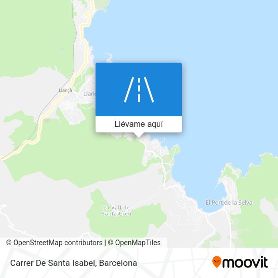Mapa Carrer De Santa Isabel