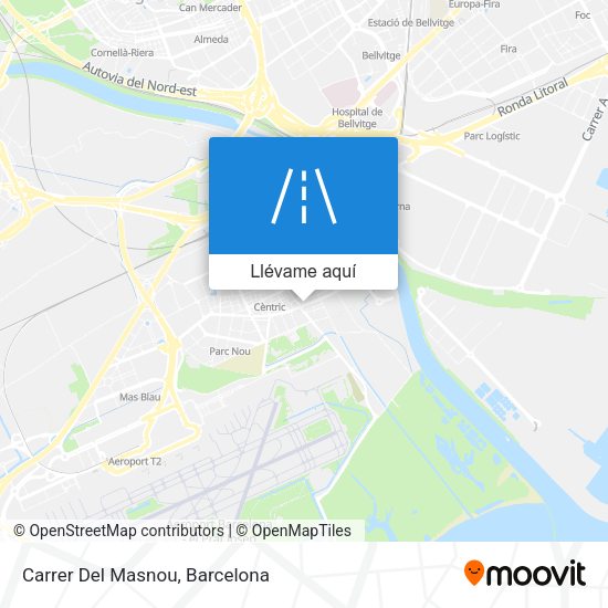 Mapa Carrer Del Masnou