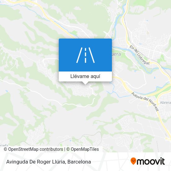 Mapa Avinguda De Roger Llúria
