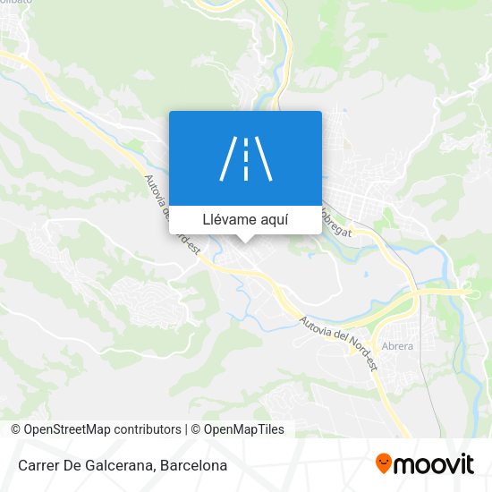 Mapa Carrer De Galcerana