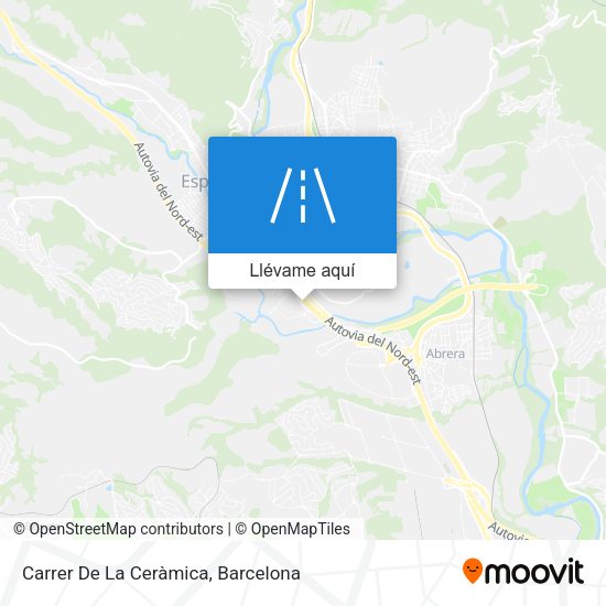 Mapa Carrer De La Ceràmica