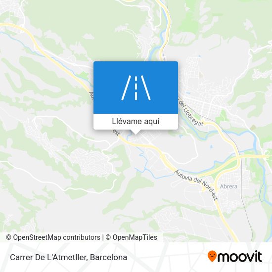 Mapa Carrer De L'Atmetller