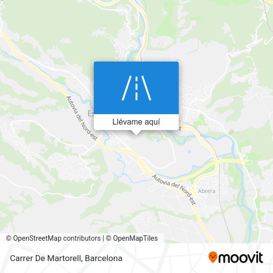Mapa Carrer De Martorell