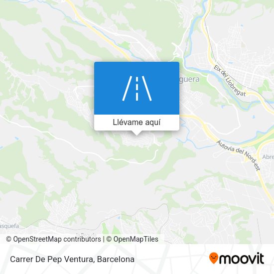 Mapa Carrer De Pep Ventura