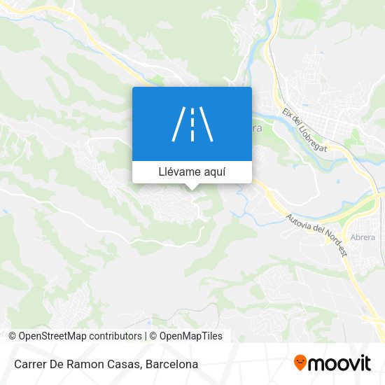 Mapa Carrer De Ramon Casas