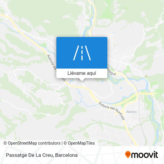 Mapa Passatge De La Creu