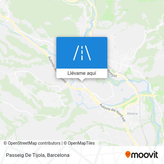 Mapa Passeig De Tijola