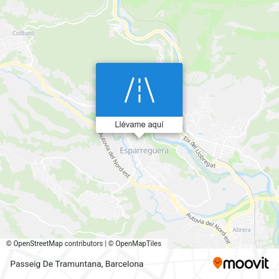 Mapa Passeig De Tramuntana