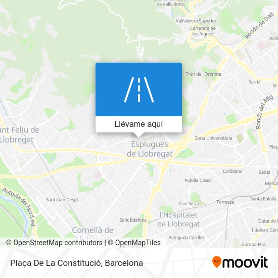 Mapa Plaça De La Constitució