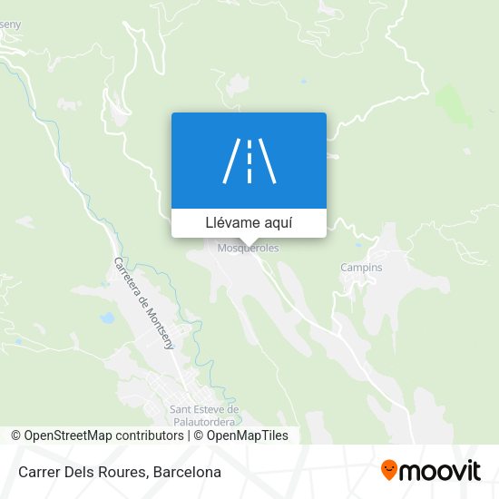 Mapa Carrer Dels Roures