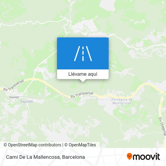 Mapa Camí De La Mallencosa