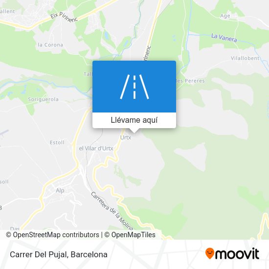 Mapa Carrer Del Pujal