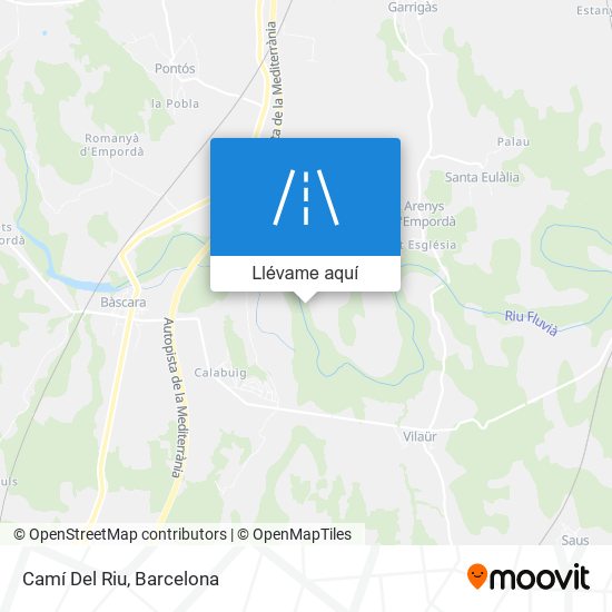 Mapa Camí Del Riu