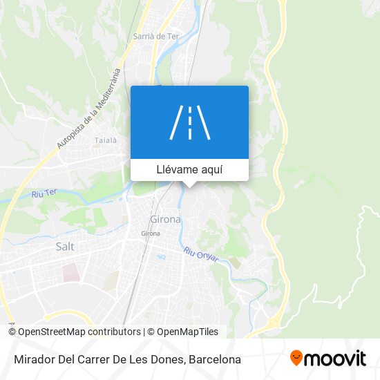 Mapa Mirador Del Carrer De Les Dones