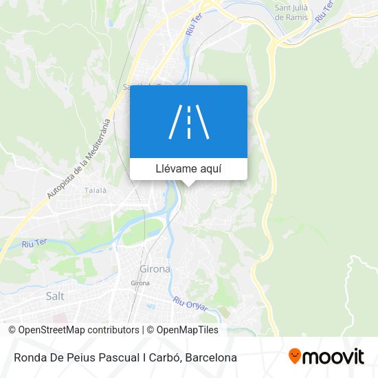Mapa Ronda De Peius Pascual I Carbó