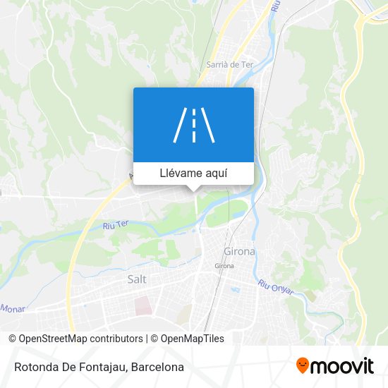 Mapa Rotonda De Fontajau