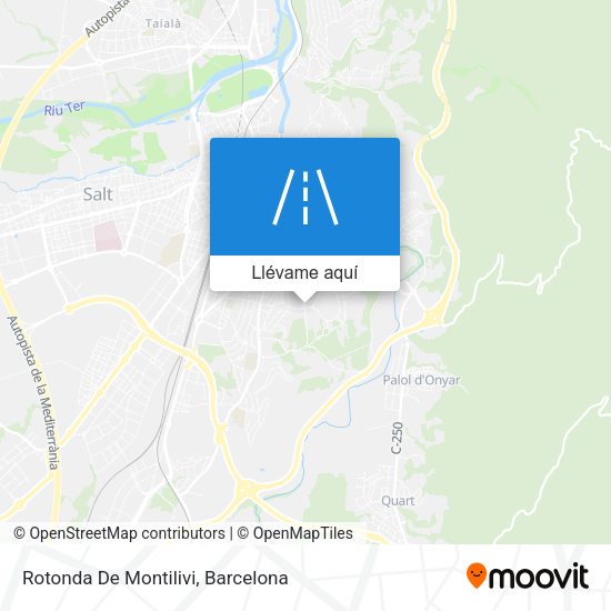 Mapa Rotonda De Montilivi