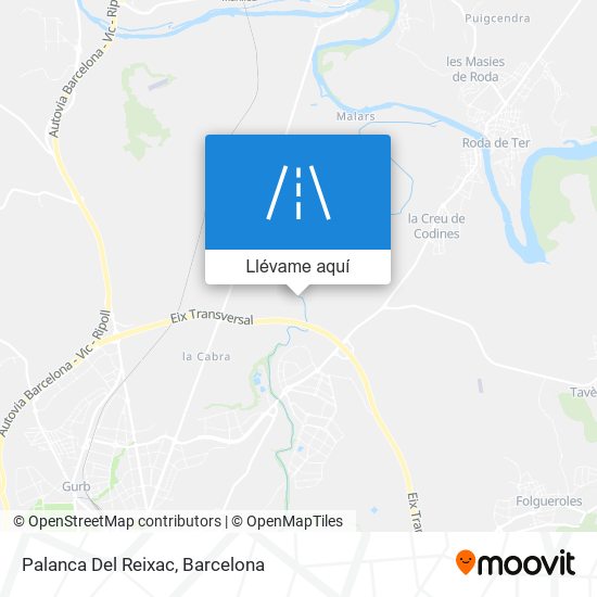 Mapa Palanca Del Reixac