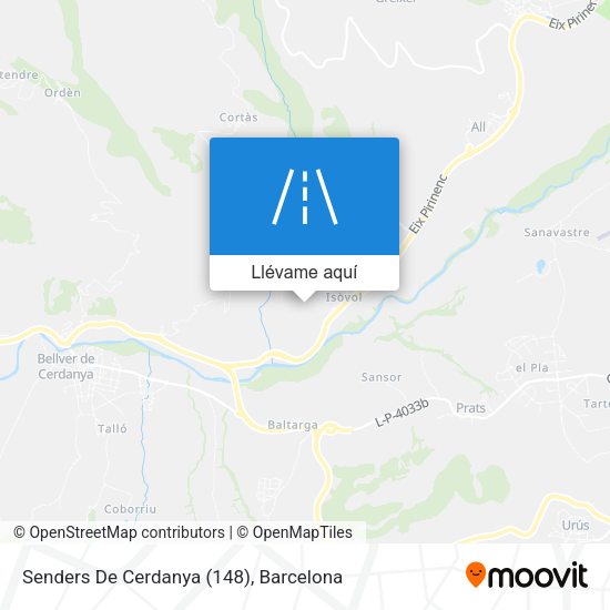 Mapa Senders De Cerdanya (148)
