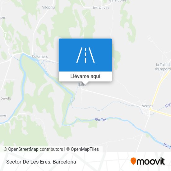 Mapa Sector De Les Eres