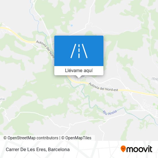 Mapa Carrer De Les Eres