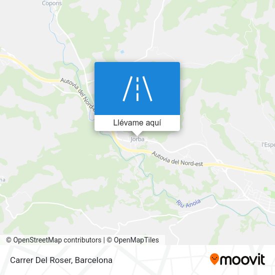 Mapa Carrer Del Roser