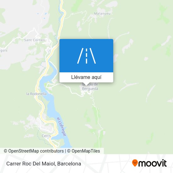 Mapa Carrer Roc Del Maiol