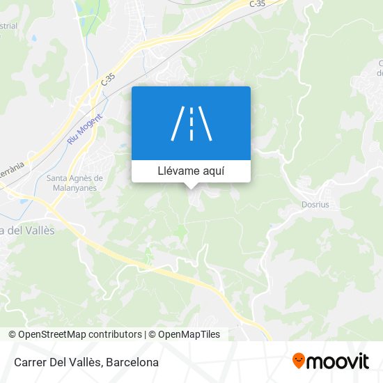 Mapa Carrer Del Vallès