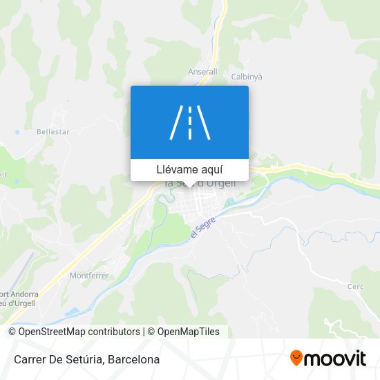 Mapa Carrer De Setúria